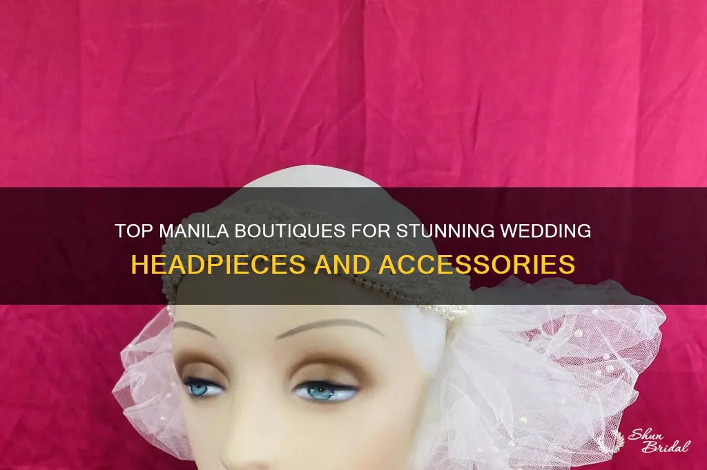 where to buy wedding headpiece in manila