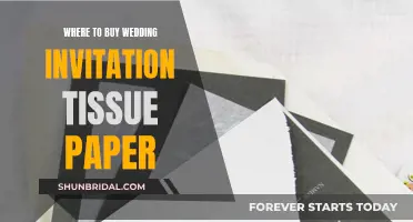 Best Stores for Wedding Invitation Tissue Paper