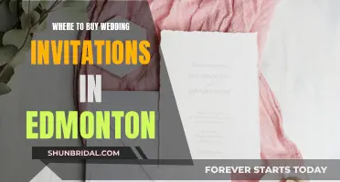 Edmonton's Best Wedding Invitation Retailers for Your Big Day