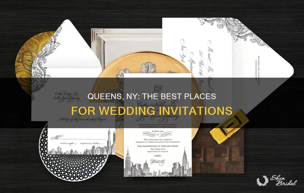 where to buy wedding invitations in queens ny