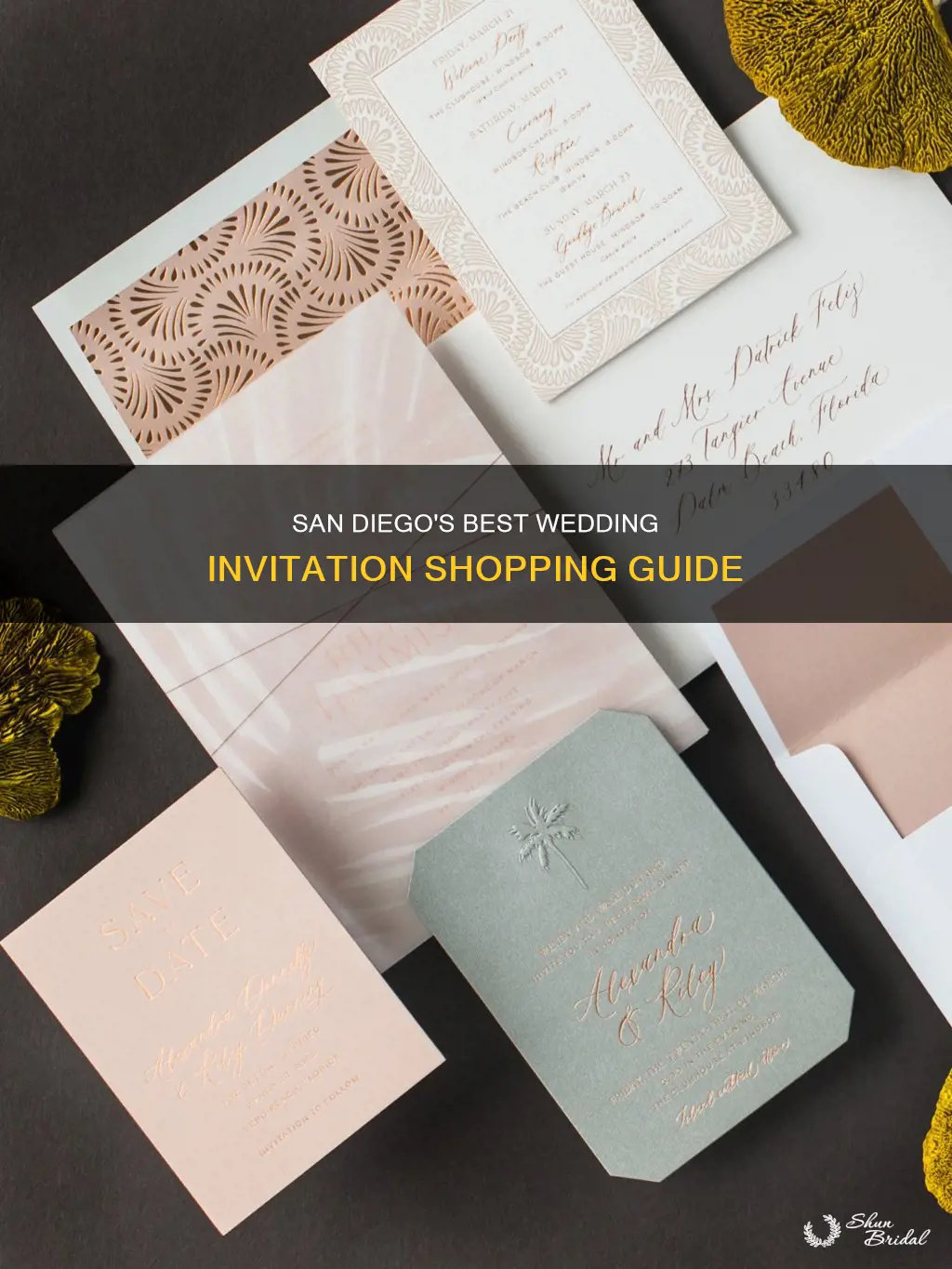 where to buy wedding invitations san diego