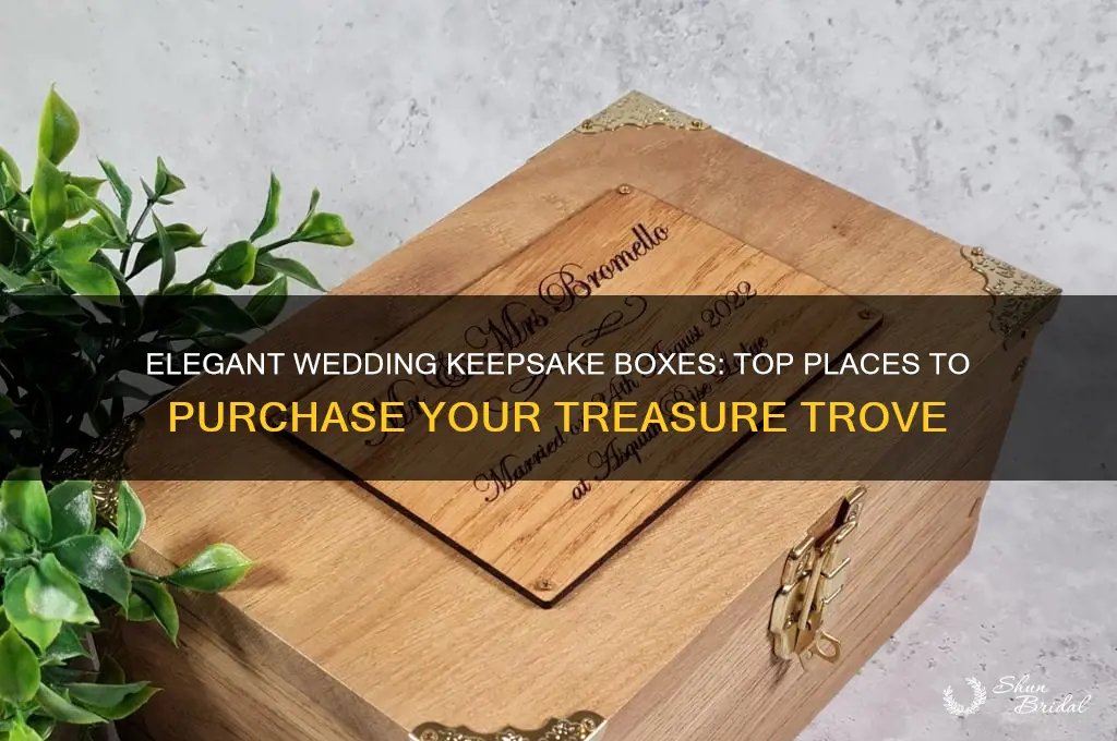 where to buy wedding keepsake box
