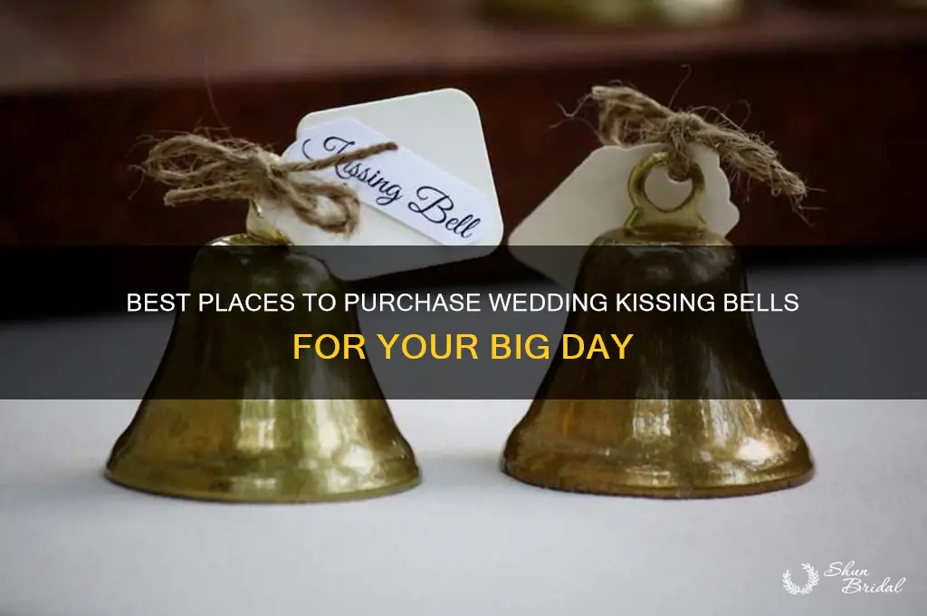where to buy wedding kissing bells