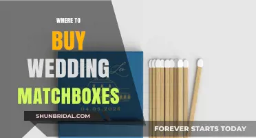 Unique Wedding Matchboxes: Top Places to Purchase Custom Favors