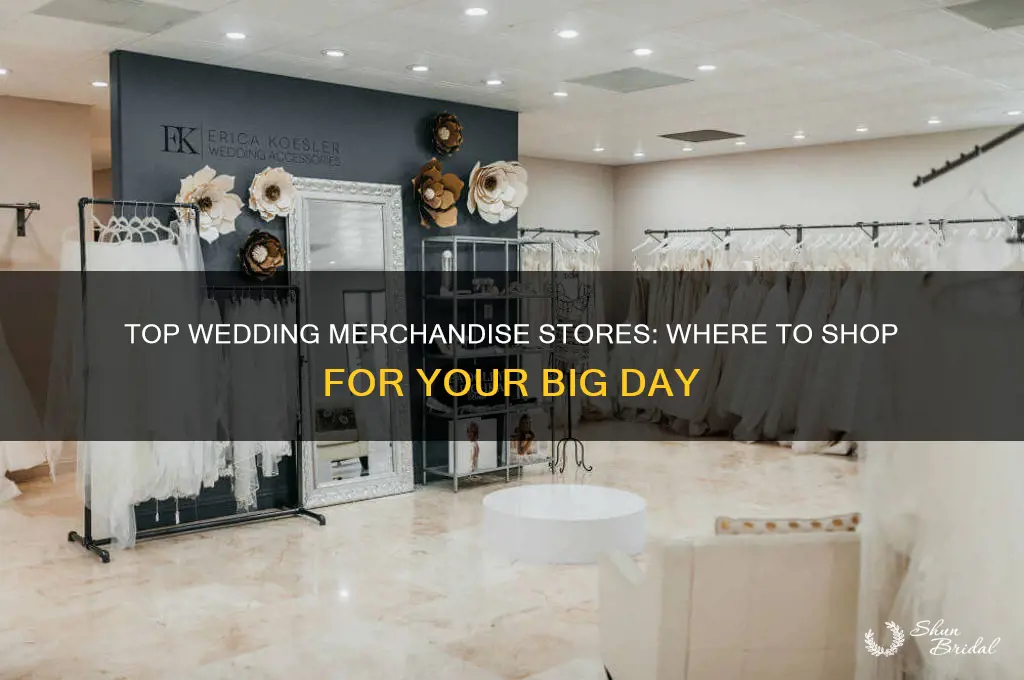where to buy wedding merchandise