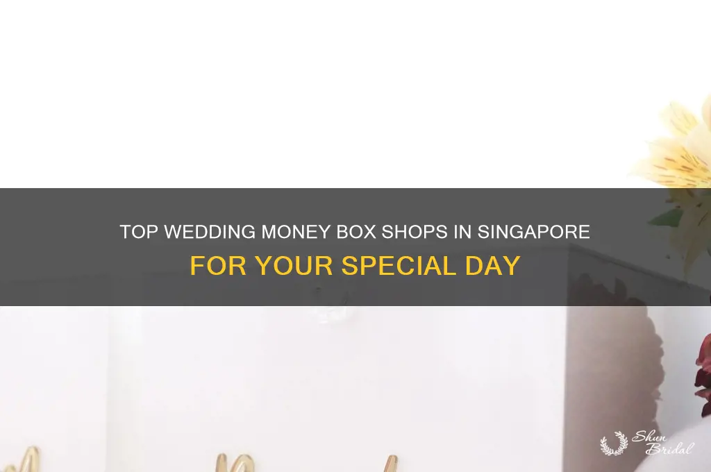 where to buy wedding money box in singapore