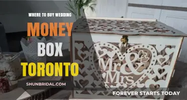 Top Toronto Wedding Money Box Shops: Where to Buy Yours