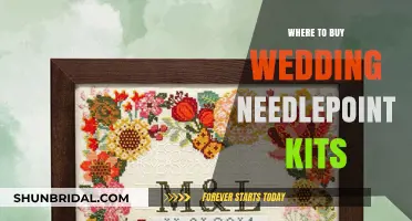 Best Places to Purchase Wedding Needlepoint Kits Online & In-Store