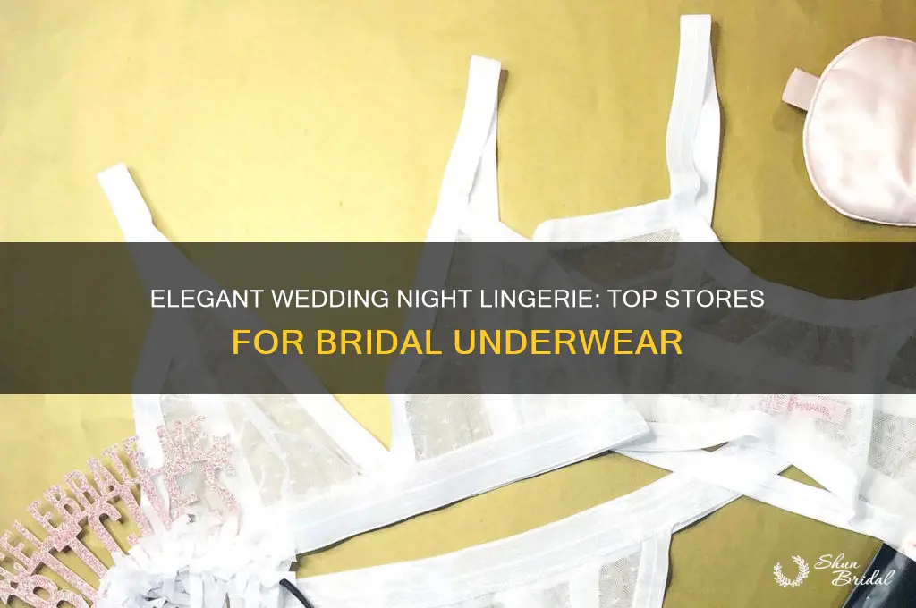 where to buy wedding night underwear