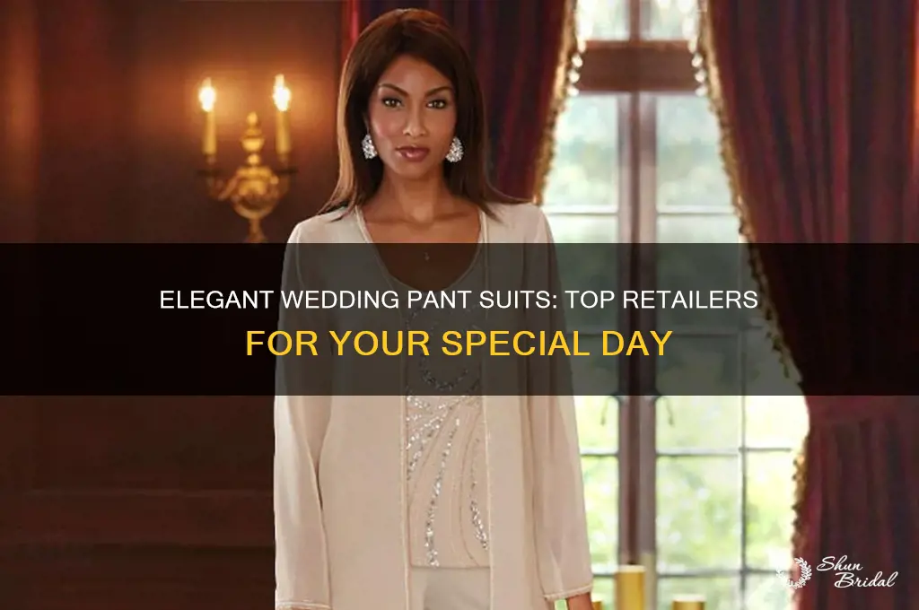 where to buy wedding pant suits