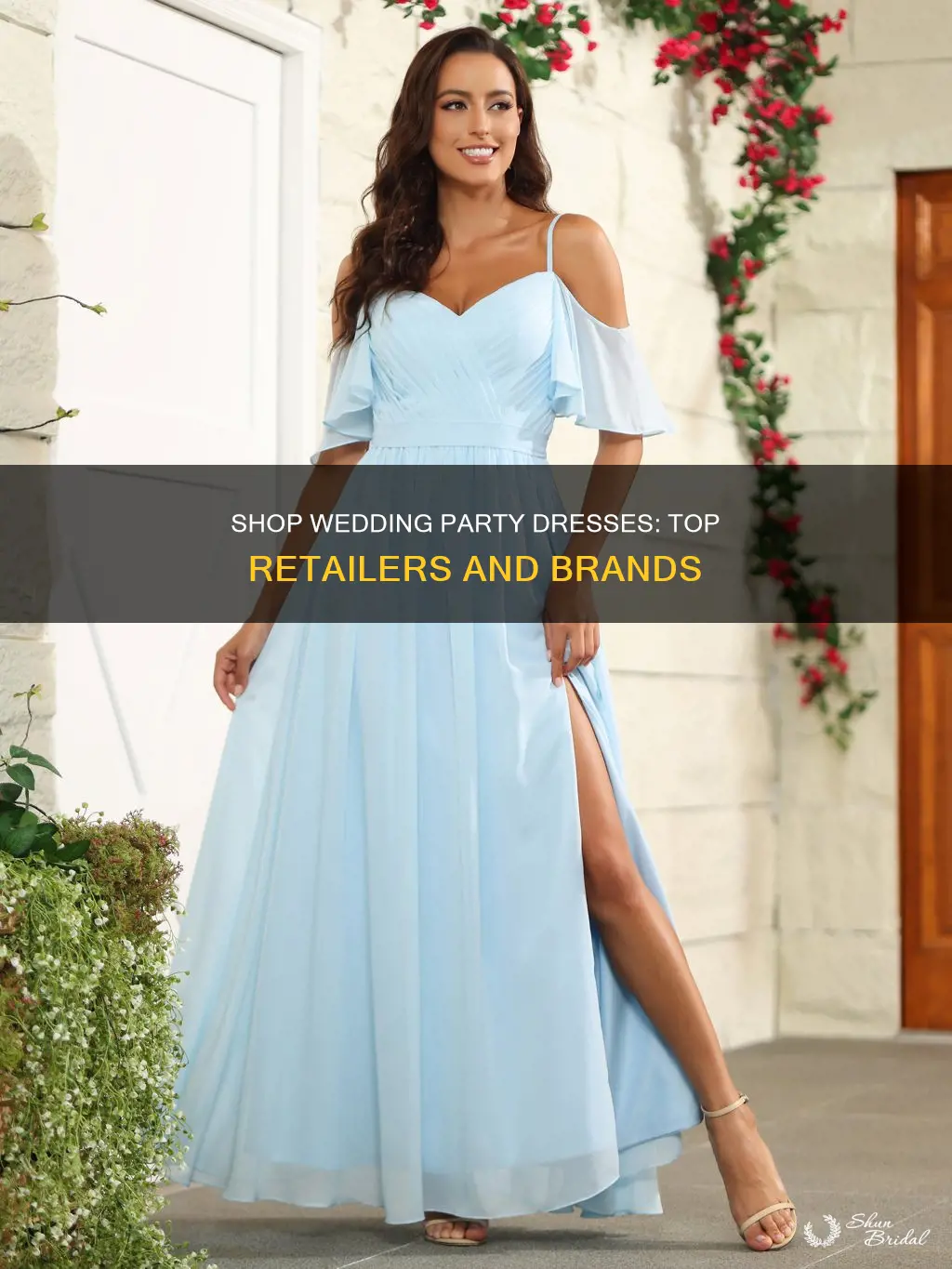 where to buy wedding party dresses