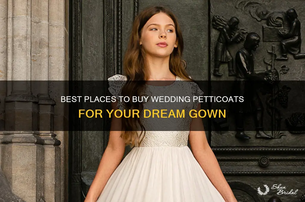 where to buy wedding petticoat