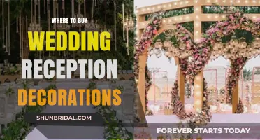 Wedding Reception Decor: Where to Buy Guide