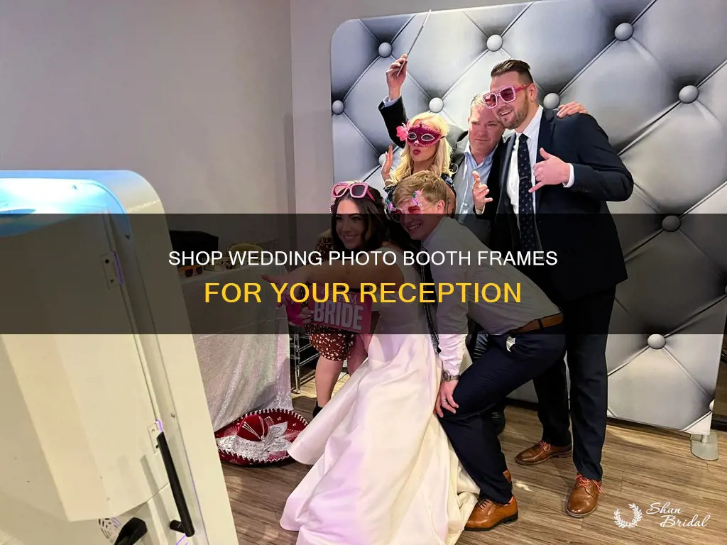 where to buy wedding reception photobooth frame