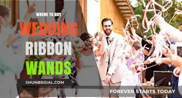 Where to Buy Wedding Ribbon Wands: Top Retailers and Online Stores