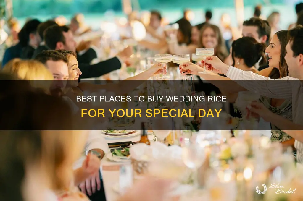 where to buy wedding rice