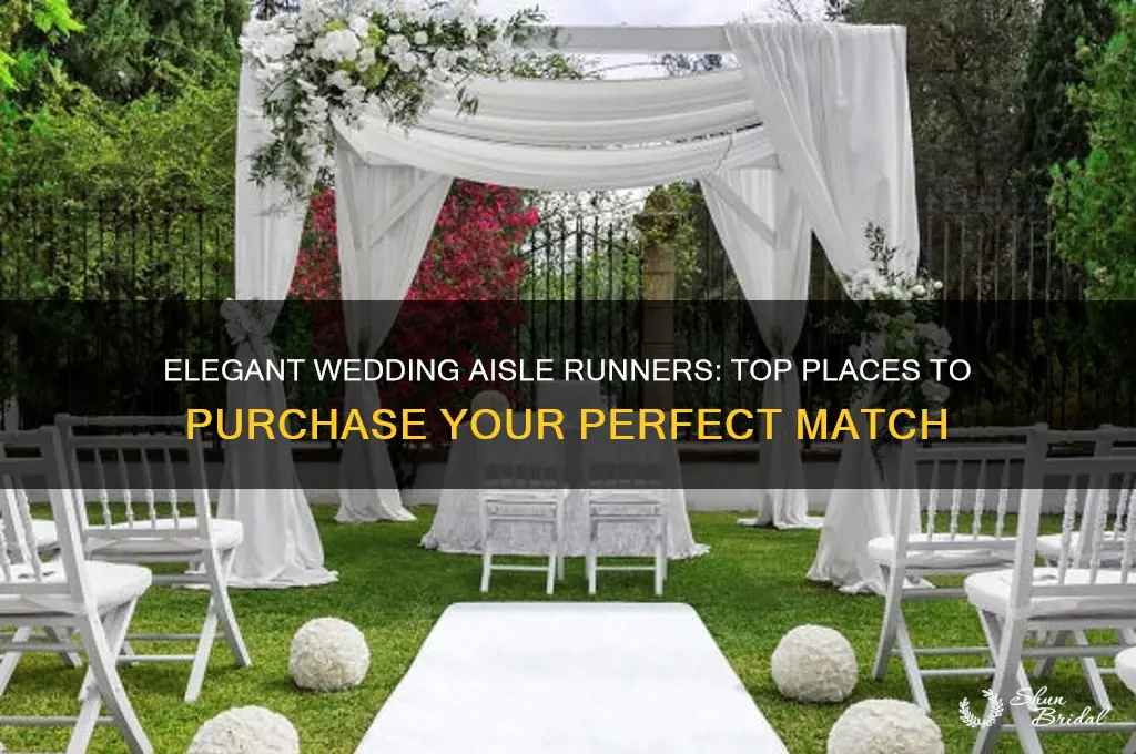 where to buy wedding runner