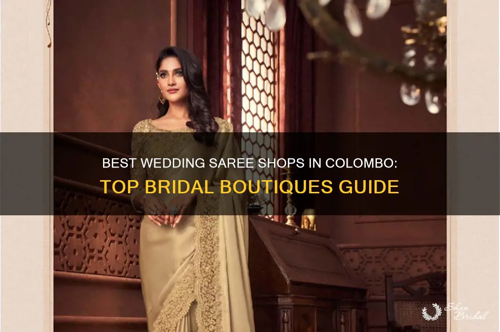 where to buy wedding sarees in colombo