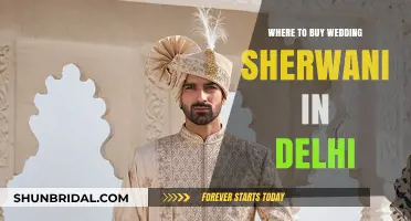 Best Wedding Sherwani Shops in Delhi: Top Picks for Grooms