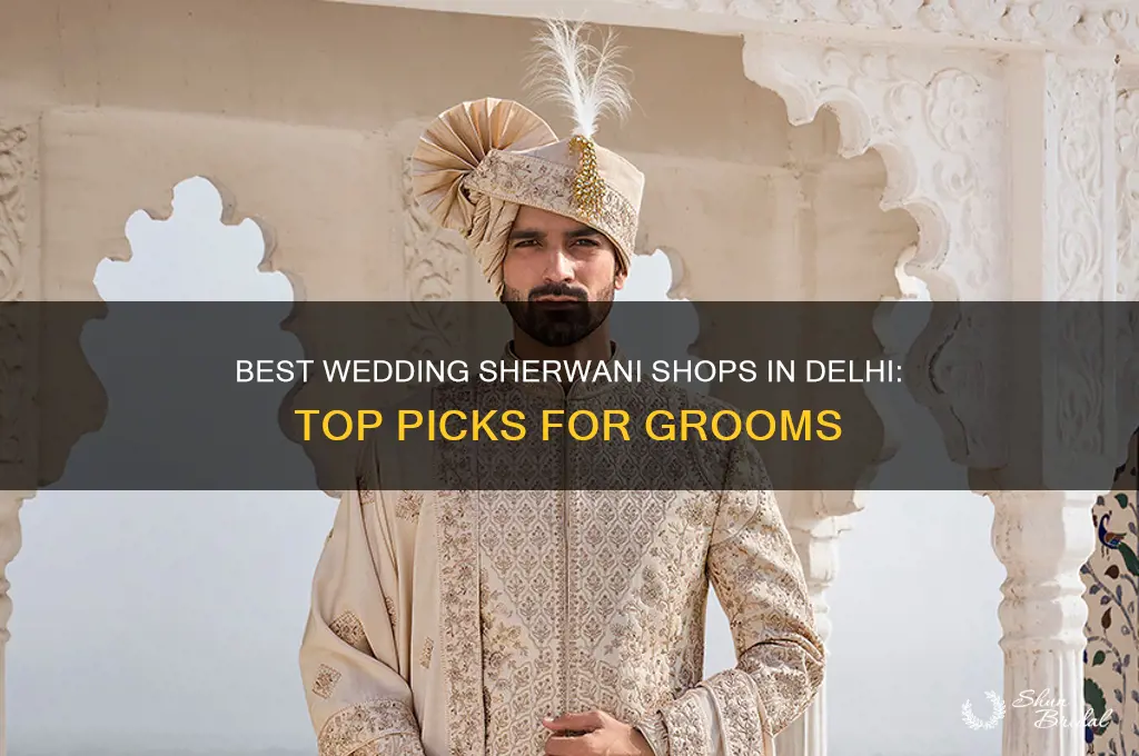where to buy wedding sherwani in delhi