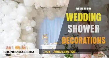 Top Wedding Shower Decorations: Where to Buy the Best Supplies