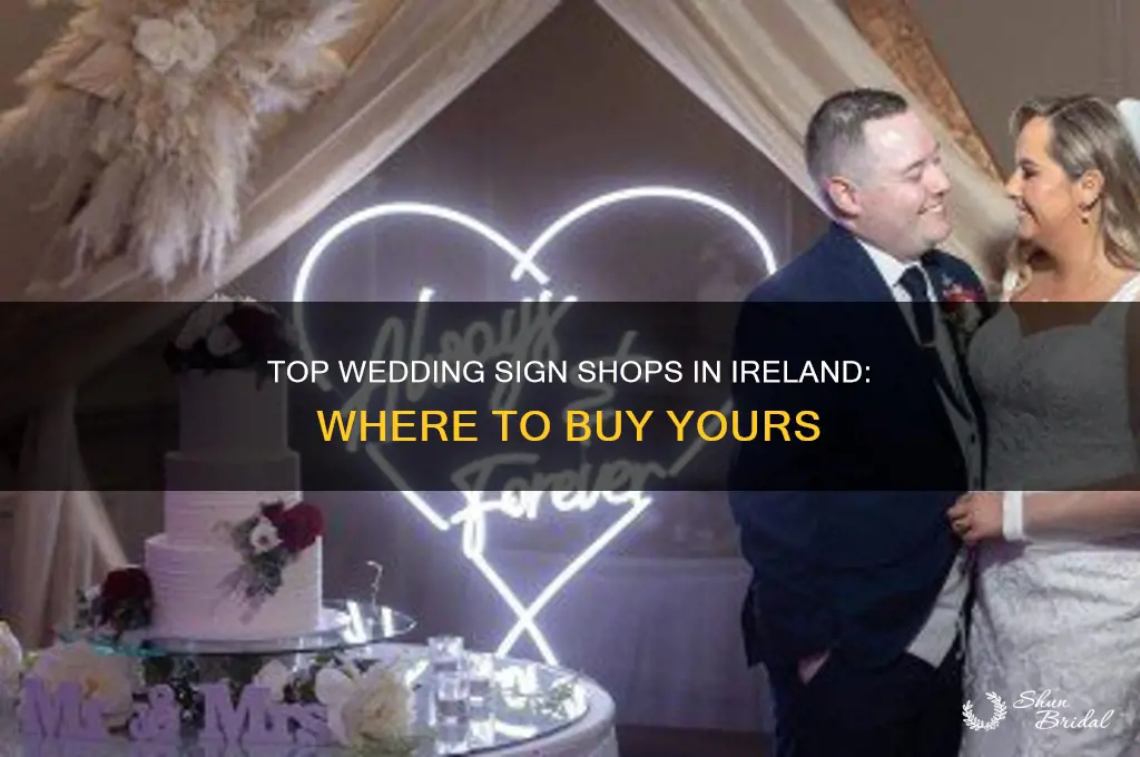 where to buy wedding signs in ireland