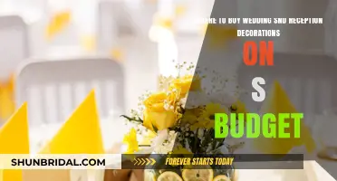 Affordable Wedding & Reception Decor: Top Budget-Friendly Shopping Spots