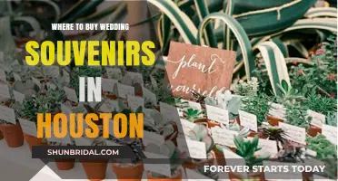 Houston's Top Spots for Unique Wedding Souvenirs and Favors