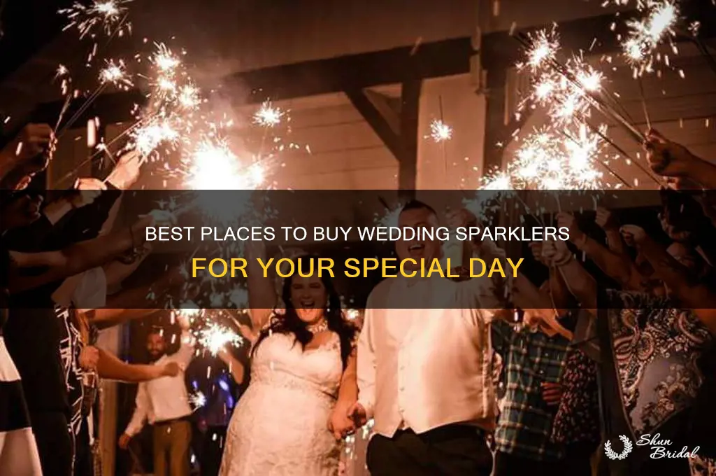 where to buy wedding sparklers