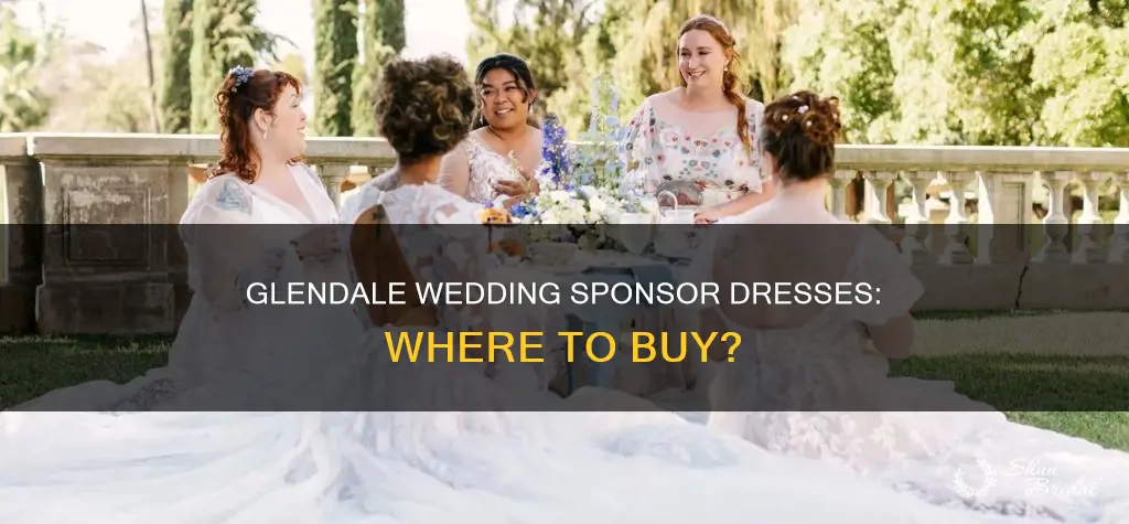 where to buy wedding sponsor dresses near glendale