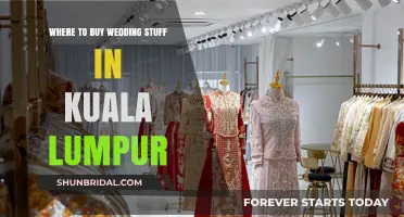 Kuala Lumpur's Top Wedding Shopping Spots: A Bride's Guide