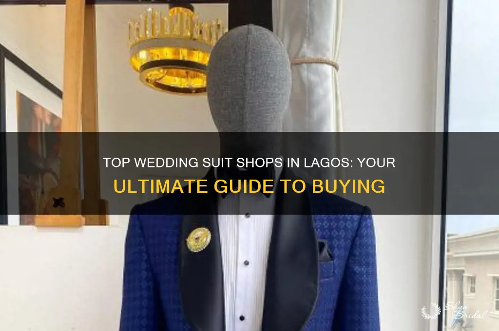 where to buy wedding suit in lagos