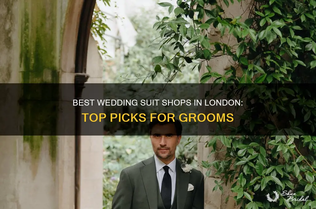 where to buy wedding suit london