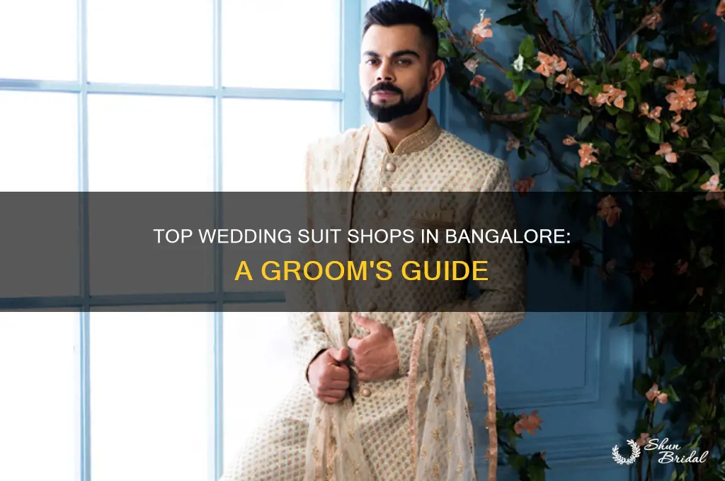where to buy wedding suits in bangalore