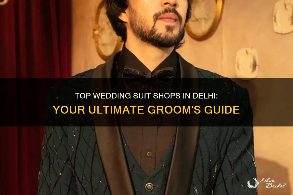 where to buy wedding suits in delhi