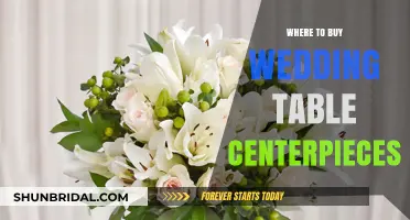 Elegant Wedding Table Centerpieces: Top Places to Shop and Save