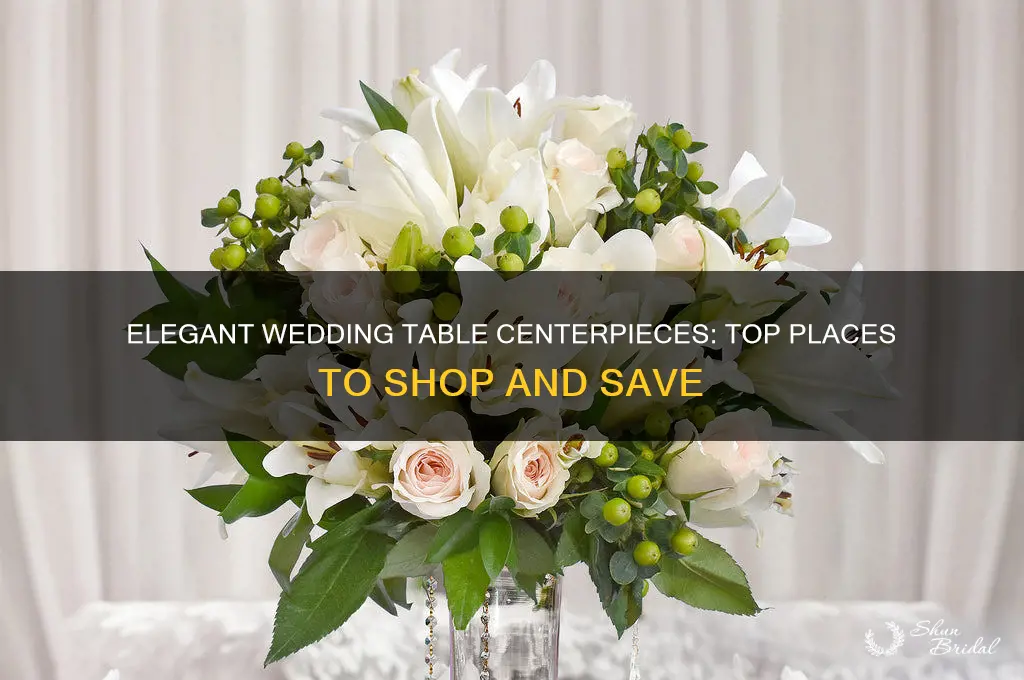 where to buy wedding table centerpieces
