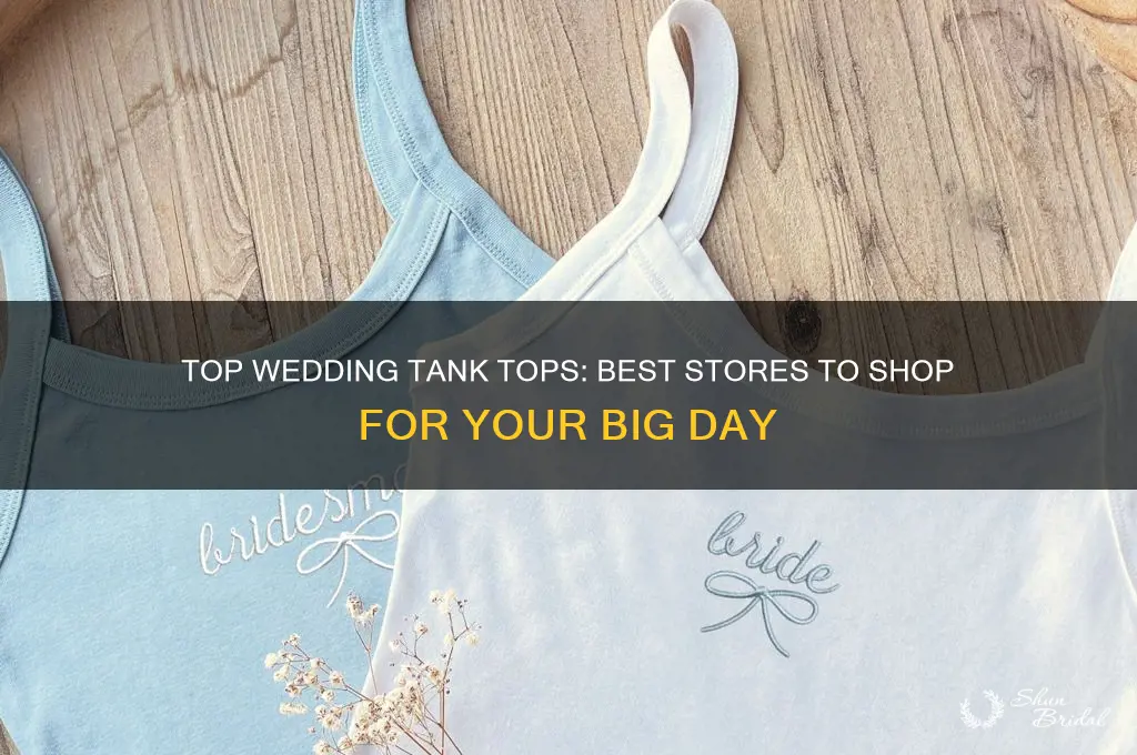 where to buy wedding tank tops