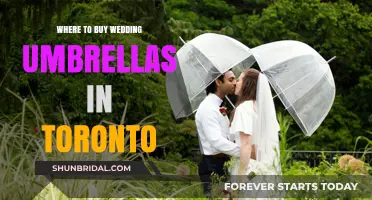 Toronto's Top Spots for Stylish Wedding Umbrellas: A Buyer's Guide