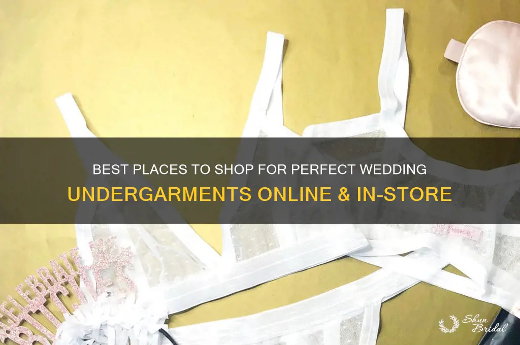 where to buy wedding undergarments