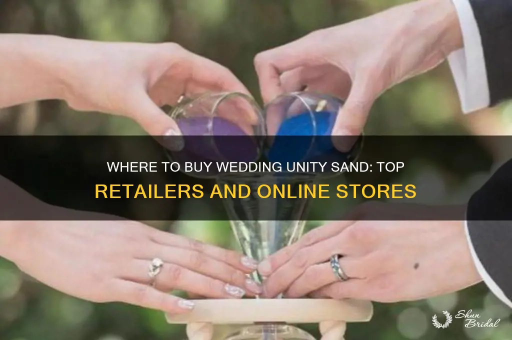 where to buy wedding unity sand