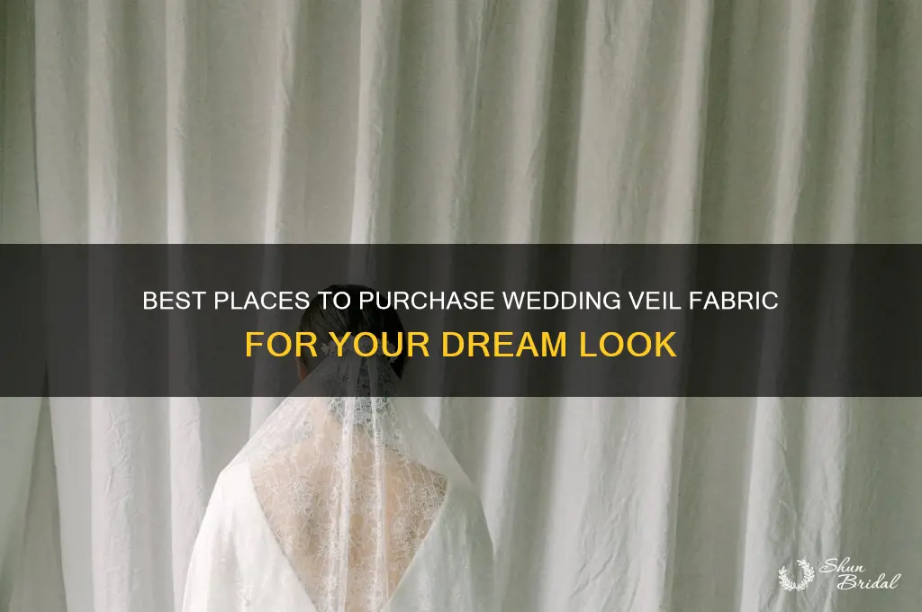 where to buy wedding veil fabric