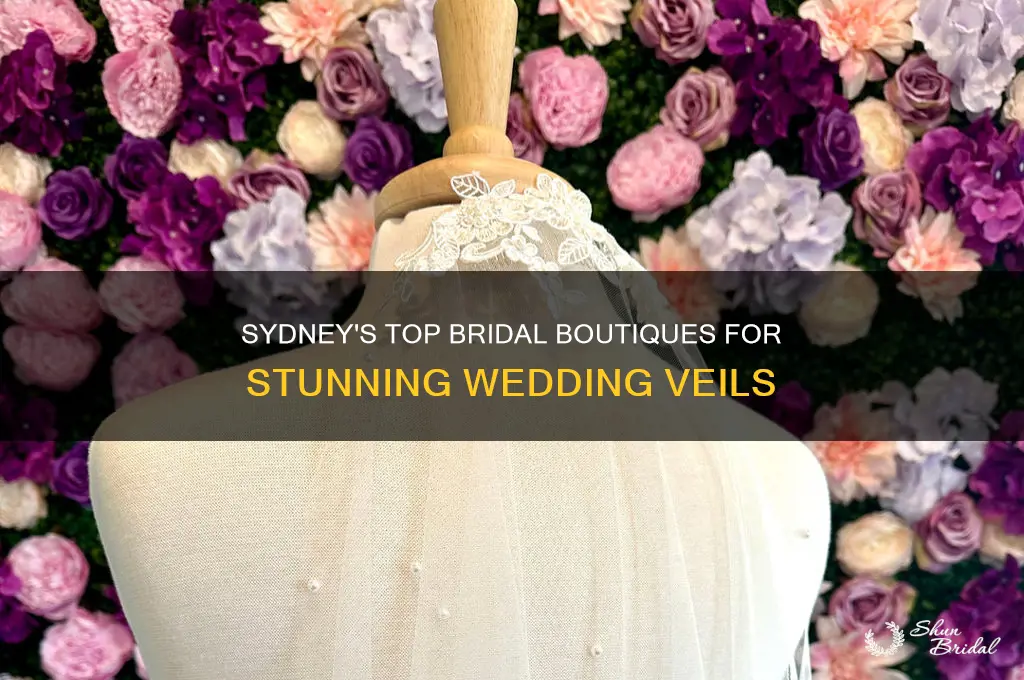 where to buy wedding veils in sydney