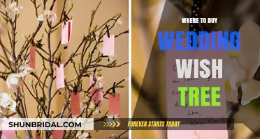 Where to Find the Perfect Wedding Wish Tree for Your Celebration