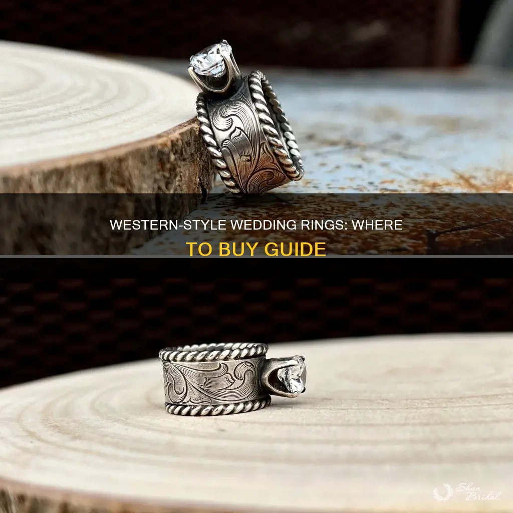 where to buy western style wedding rings