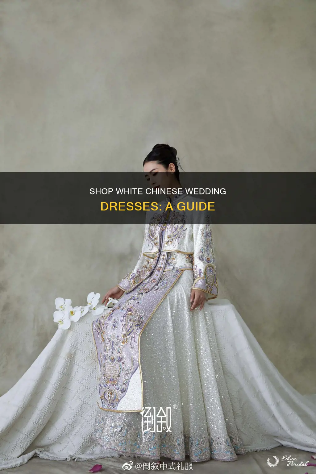 where to buy white chinese wedding dress