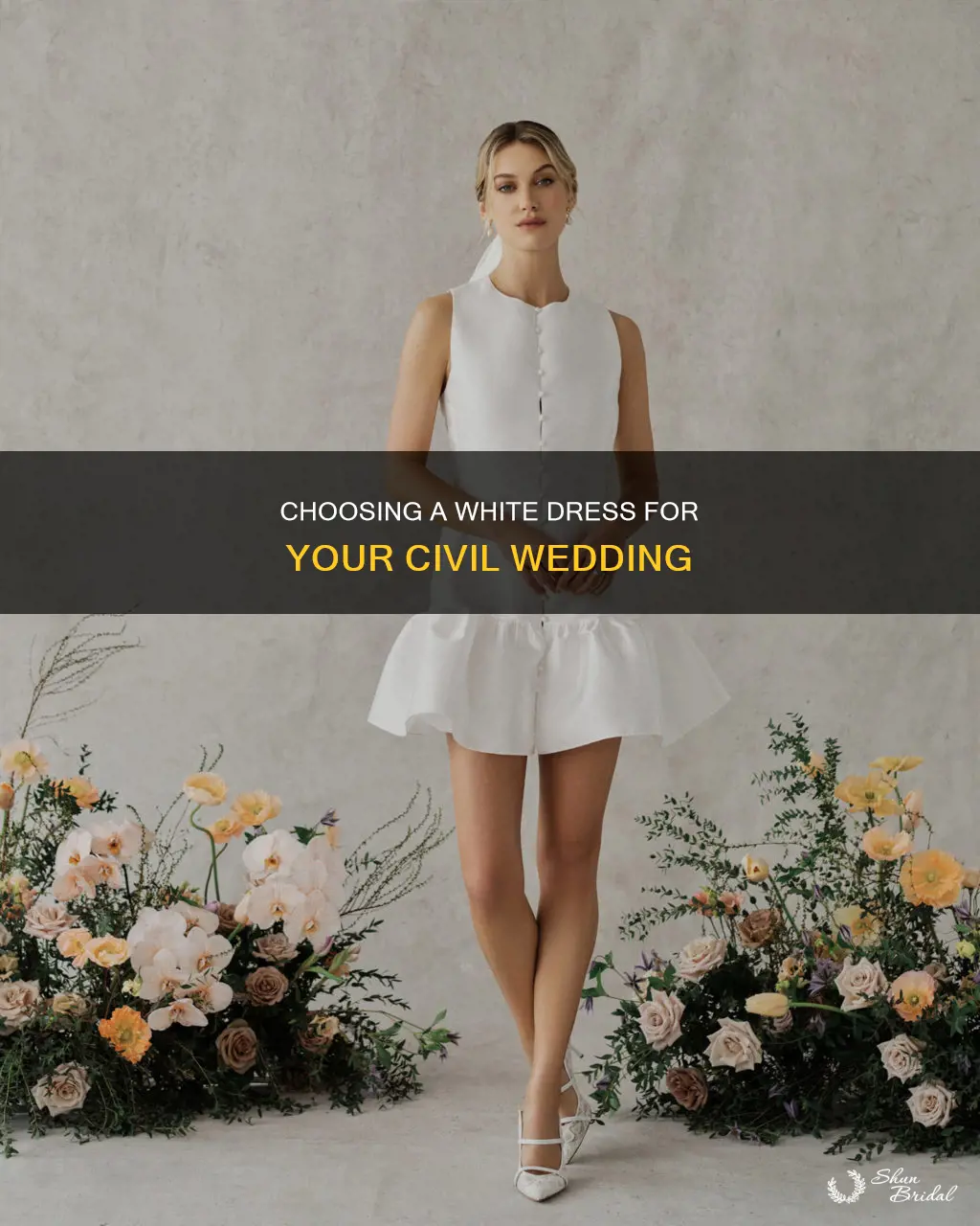 where to buy white dress for civil wedding
