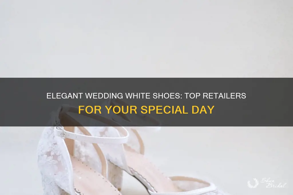 where to buy white shoes for wedding