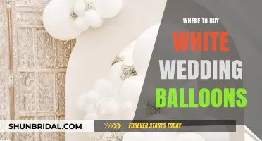 Top Places to Purchase Elegant White Wedding Balloons for Your Big Day