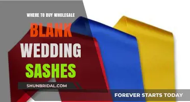 Top Wholesale Sources for Blank Wedding Sashes: A Buyer's Guide